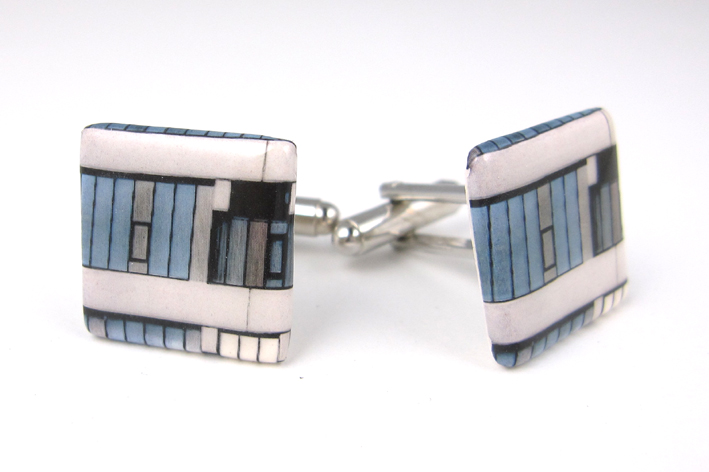 Leeds University (Chancellor's Court) cufflinks